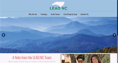 Desktop Screenshot of leadnc.org